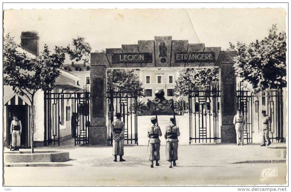 SIDI BEL ABBES - LEGION ETRANGERE - CASERNE - RARE !!!
