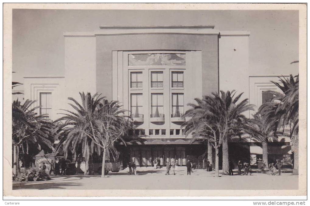 carte postale ancienne,AFRIQUE,Algerie, SIDI-BEL ABBES,prés mascara,saida,naama,oran, le théatre,rare