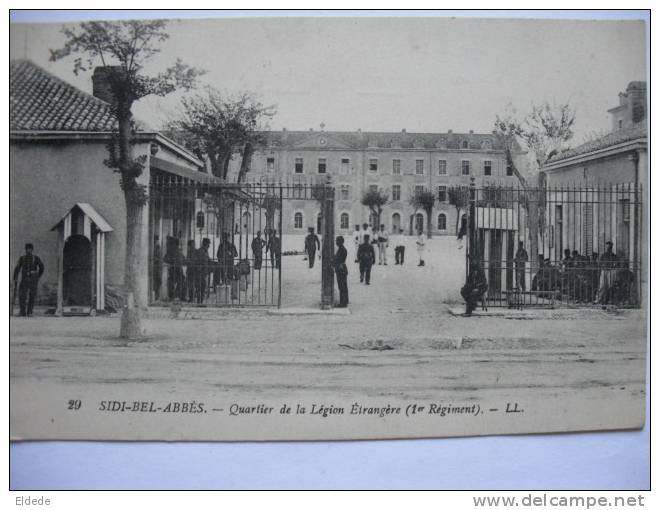 Sidi Bel Abbes Legion Etrangere Quartier 1er Regiment