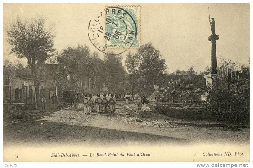 ALGERIE - Sidi Bel Abbès - Légion Etrangère - Monument