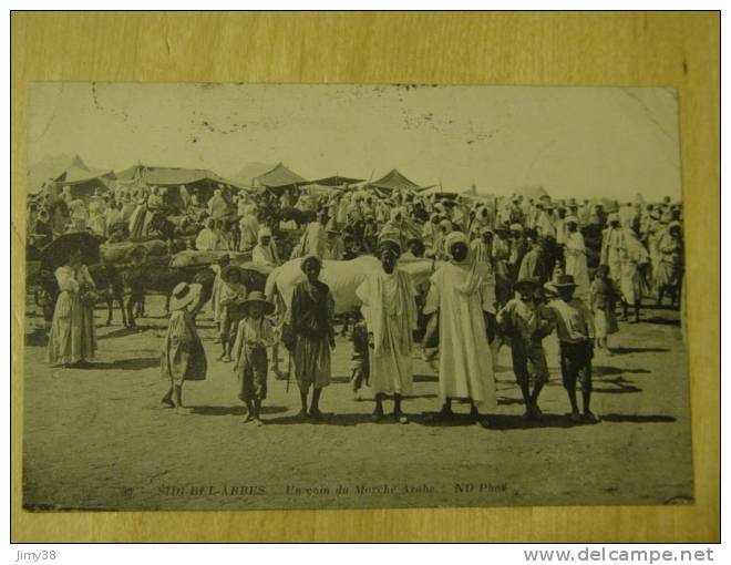 SIDI BEL ABBES-UNCOIN DU MARCHE ARABE-33-ND PHOTO-ANIMEE-CODE   100