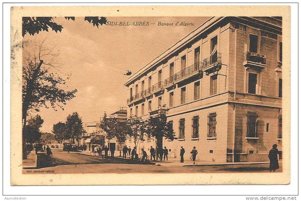SIDI BEL ABBES . BANQUE D'ALGERIE