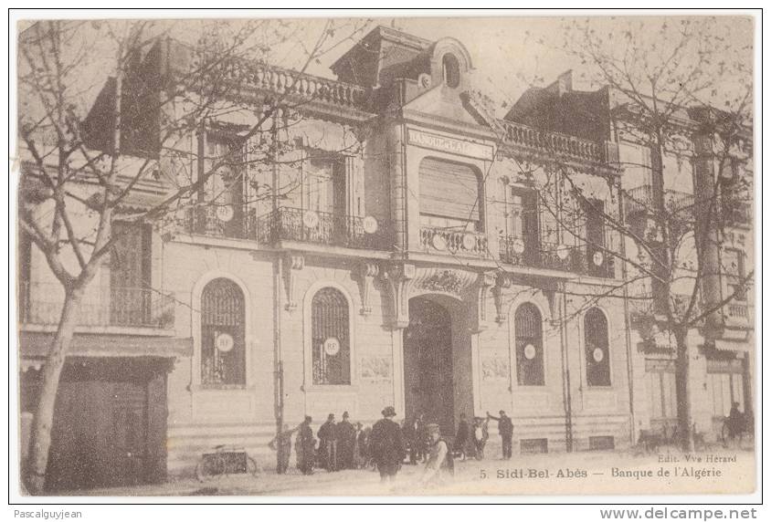 CPA SIDI-BEL-ABBES - BANQUE DE L'ALGERIE