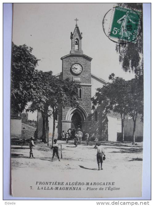 Lalla Maghnia Frontire Marocaine Editeur Boumendil Sidi Bel abbes  L´Eglise