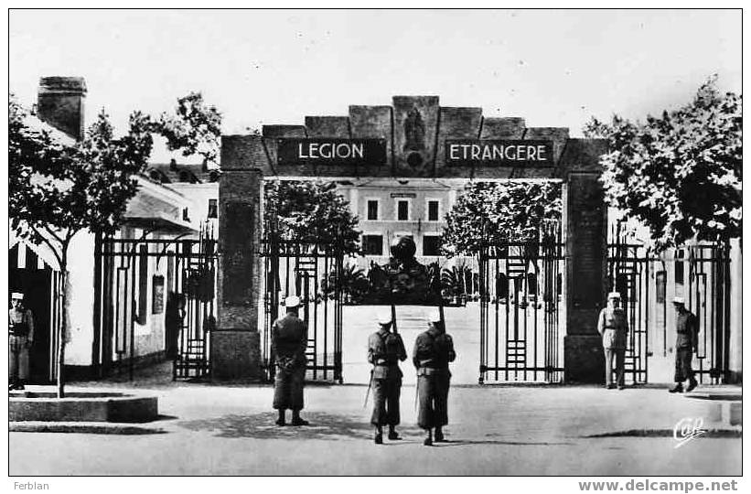 AFRIQUE. ALGERIE. AUTRES VILLES. SIDI BEL ABBES. La Caserne de La légion Etrangère.
