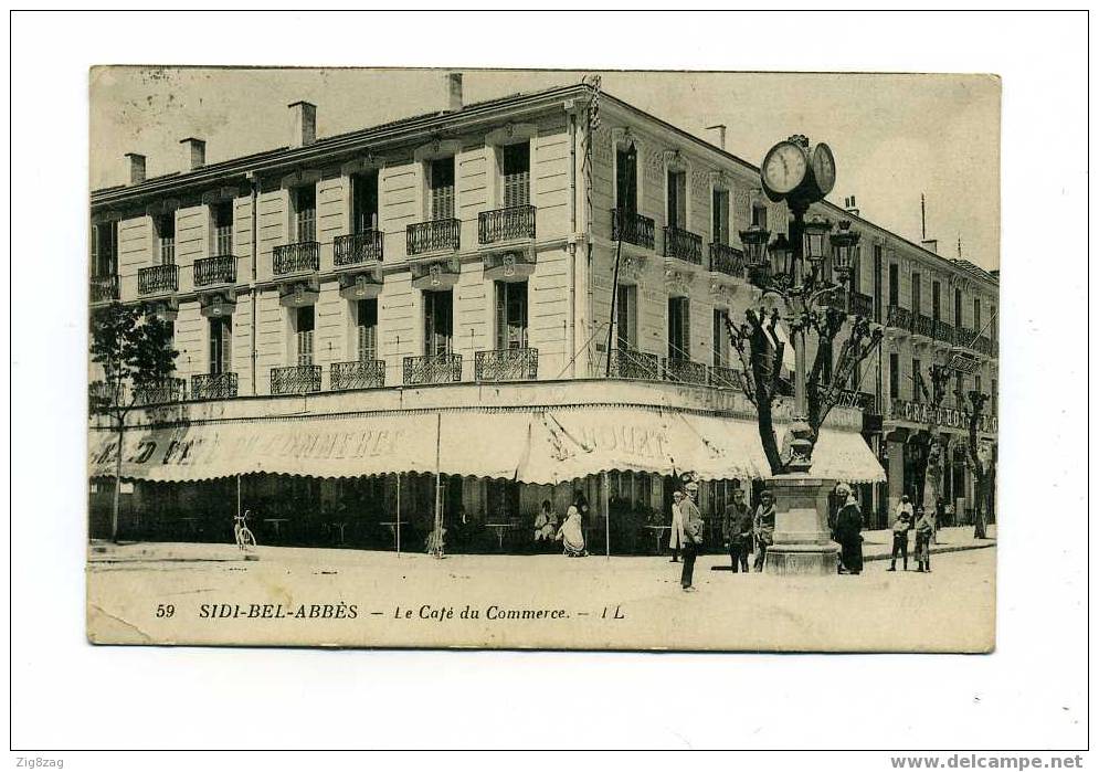 SIDI BEL ABBES LE CAFE DU COMMERCE