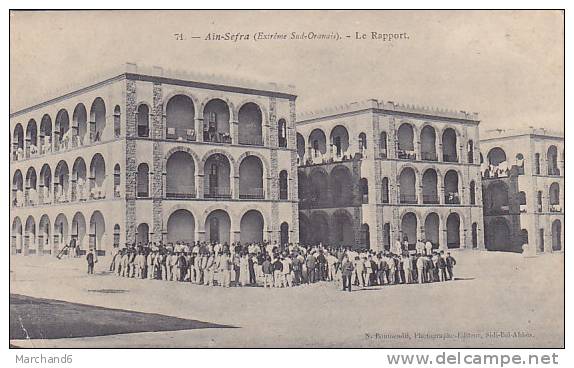 ALGERIE.AIN-SEFRA.EXTREME SUD ORANAIS LE RAPPORT editeur n boumendil sidi bel abbes coin bas gauche plie
