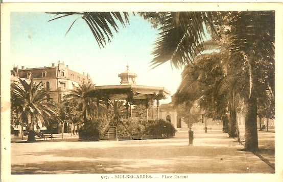 CPA Algerie SIDI BEL ABBES (kiosque)
