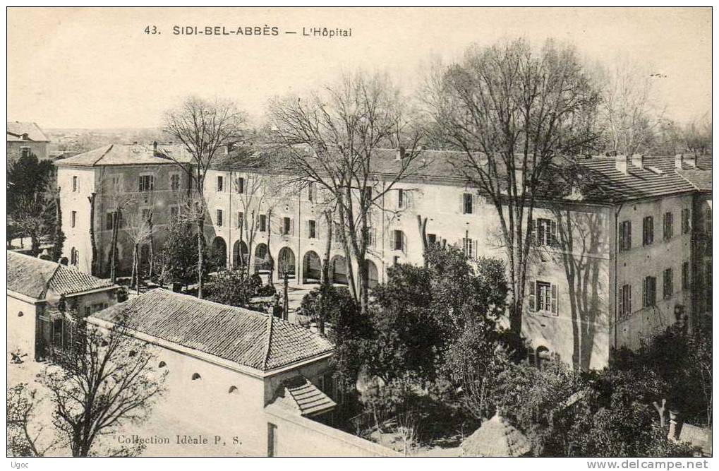 CPA - ALGERIE - SIDI-BEL-ABBES - L'Hôpital - 520