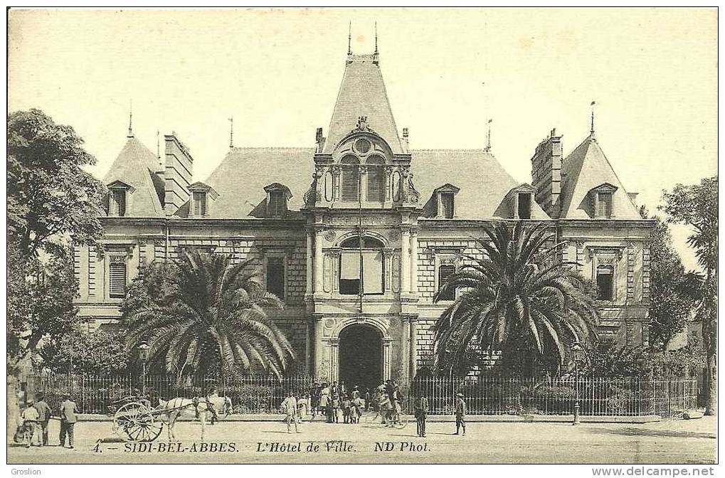 SIDI BEL ABBES N° 4 L HOTEL DE VILLE