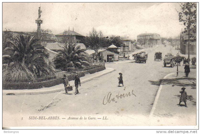 Sidi Bel Abbés  avenue de la gare