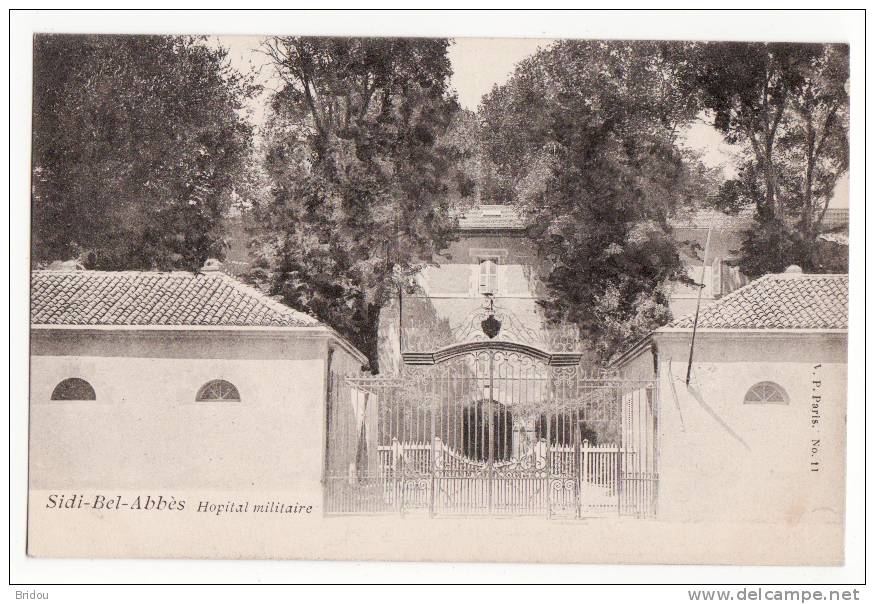Algérie   SIDI BEL ABBES   Hôpital militaire