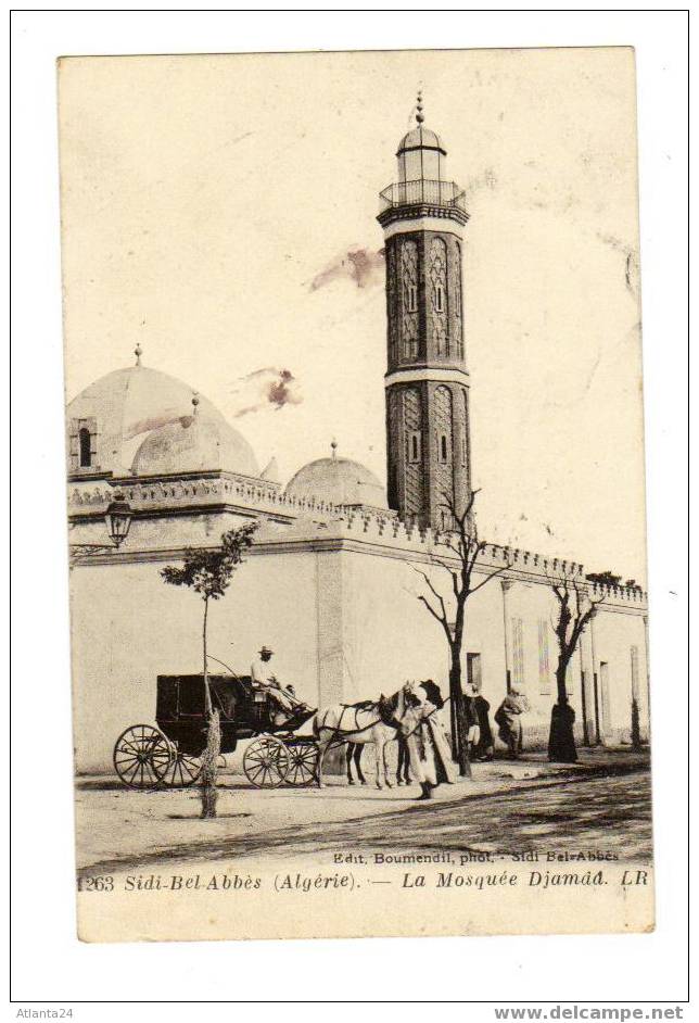 SIDI BEL ABBES - LA MOSQUEE DJAMAA    (ALGERIE)