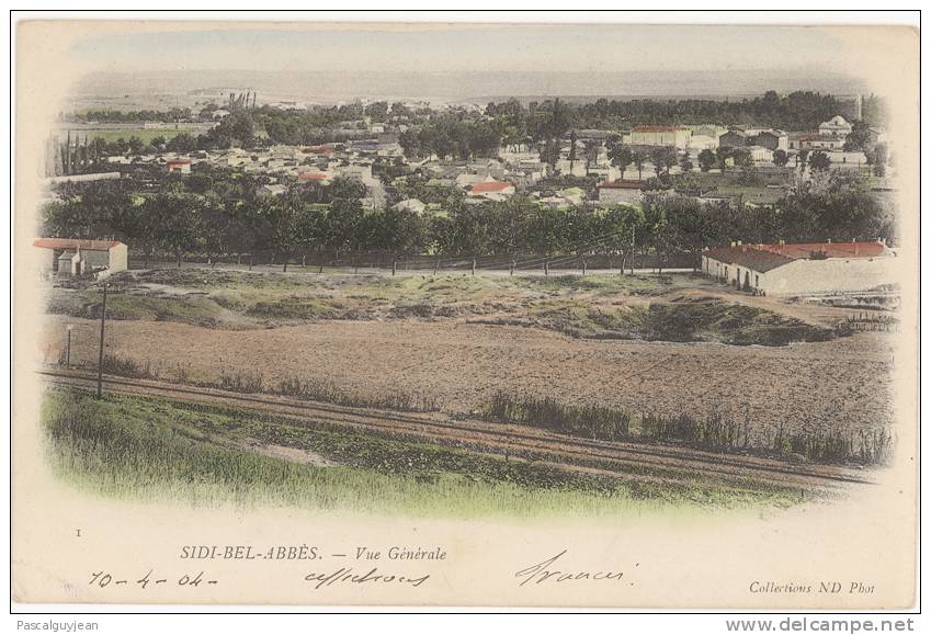 CPA SIDI-BEL-ABBES - VUE GENERALE