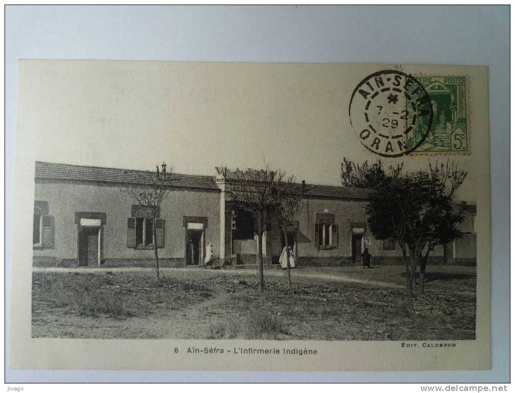 ALGERIE  -  AÏN-SEFRA     L'Infirmerie Indigène    1929