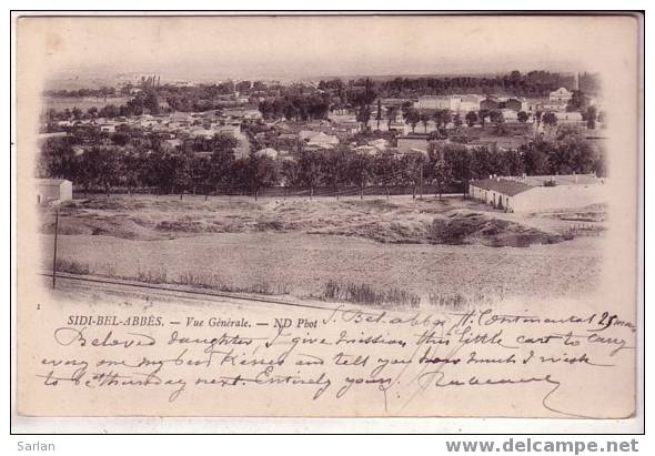 ALGERIE / SIDI BEL ABBES , Vue generale