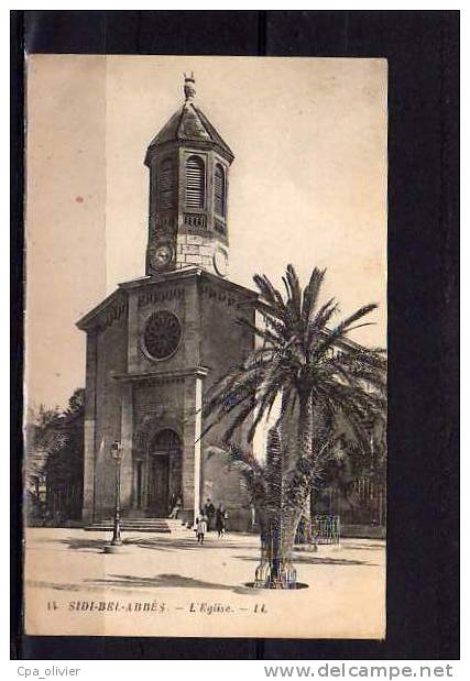 ALGERIE Sidi Bel Abbes Eglise, ed LL 14, 1923