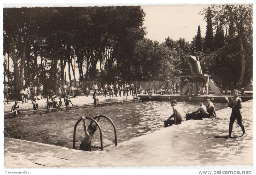 CPSM ALGERIE SIDI BEL ABBES La Piscine