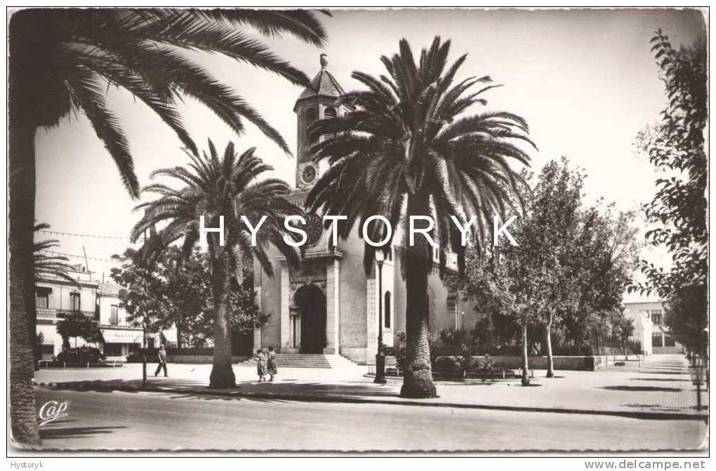 SIDI-BEL-ABBES - L'Eglise  cp