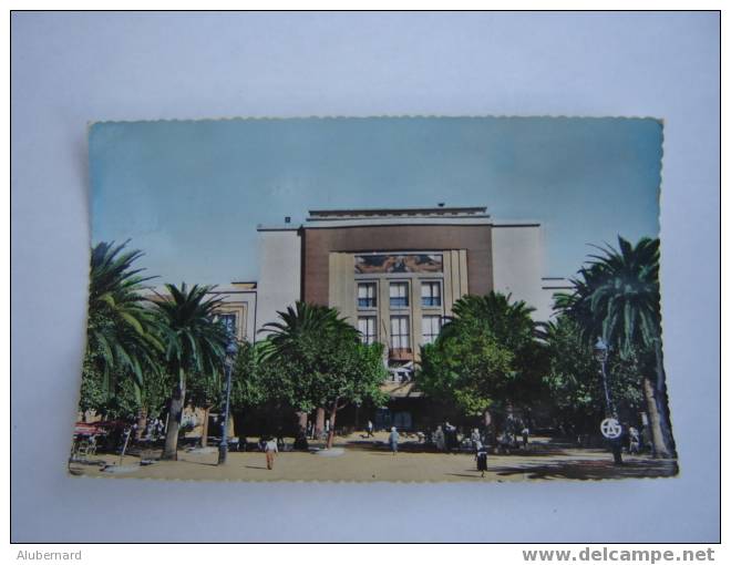 SIDI BEL ABBES. Le Theatre municipal. c.p.m. photo 14X9