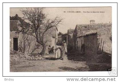 Algérie   SIDI BEL ABBES   Une rue du quartier arabe