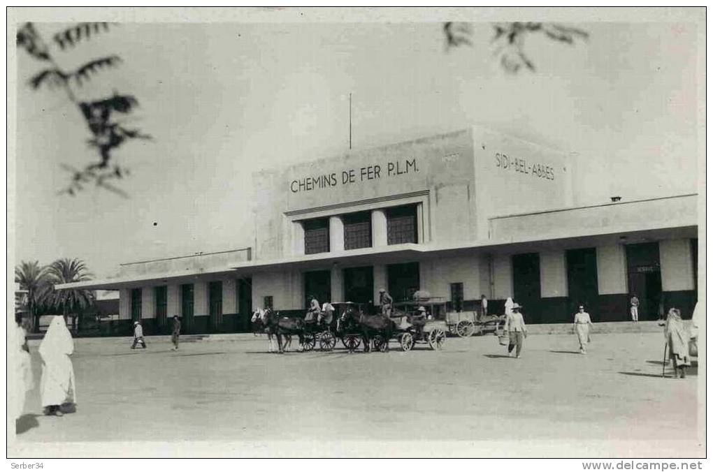 ALGERIE  - DZ-O39  - SIDI BEL ABBES  - LA GARE