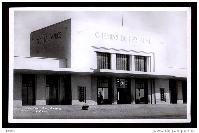 ALGERIE - SIDI BEL ABBES - La Gare