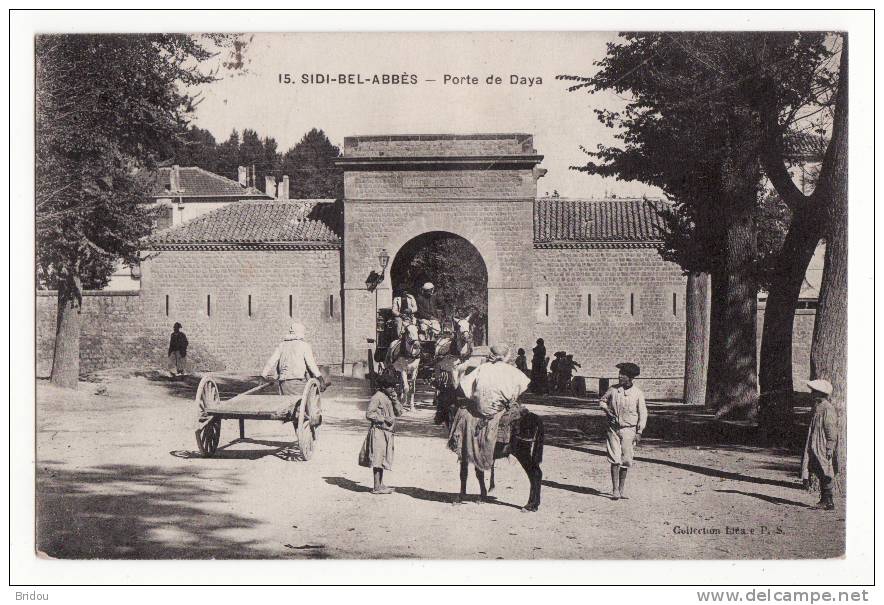 Algérie  SIDI BEL ABBES   Porte de Daya