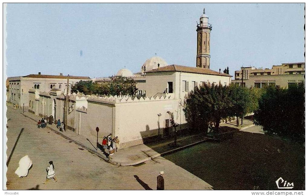 ALGERIE  SIDI BEL ABBES  la grande mosquee ............. Lot N......... 53
