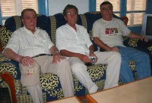 AGHLAL : Raymond MARTINEZ (91 ans) & ses fils Raymond-Yves (65 ans) et Roger (58 ans)