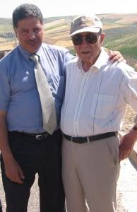 Mon père avec le Maire d'AGHLAL Mahmoud BENZIANE