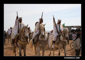 Cavaliers à la Waada des Ouled Ouariache près de Sebdou - Octobre 2009