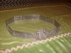 ceinture en argent