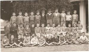 Photo de classe d' époque