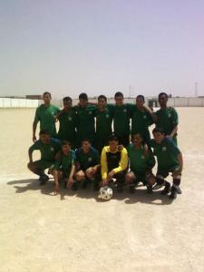 l'equipe de  ferkane( nommée el'hilal eriadhi de ferkane )