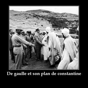 De Gaulle et le plan de constantine.
