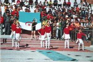 Ebauche de gymnastique à Tiaret