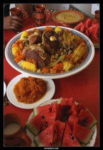 Cousscous aux légumes de Tlemcen, par vendredi