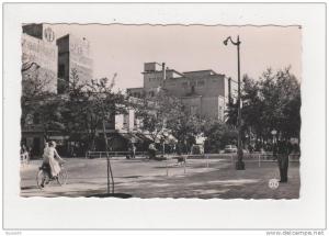 Algérie Sidi-Bel-Abbès N° 19 le Carrefour des Quatre Horloges animée vélos personnages immeubles belle carte