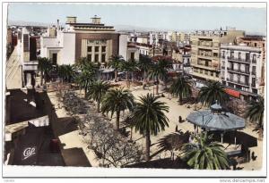 sidi bel abbes - place carnot et le theatre