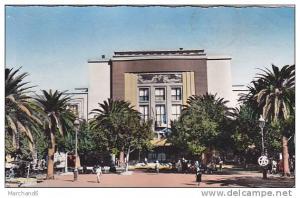 ALGERIE.SIDI BEL ABBES.LE THEATRE MUNICIPALE...etat plissure