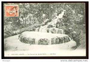 SIDI-BEL-ABBES - 23  La Cascade du Jardin Public - (Beau plan)
