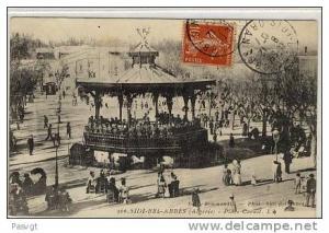 ALGERIE SIDI BEL ABBES PLACE CARNOT TOP ANIME