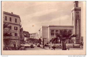Algérie - Philippeville - Avenue Passerien (voitures, automobile)