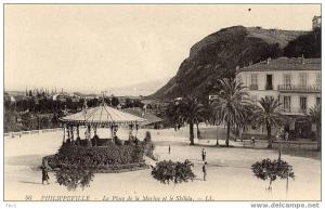 CPA Algérie - Philippeville - La Place de la Marine et le Skikda ( LL N°46 )