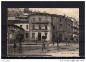 ALGERIE Philippeville Poste, Postes & Télégraphes, Douanes, animée, ed LL 8, 191?