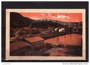 ALGERIE Philippeville Port, Vue Générale, Grues, colorisée, ed Combier, 1928