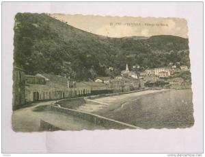 Carte Postale  Ancienne  PHILIPPEVILLE , SKIKDA  Village de Stora