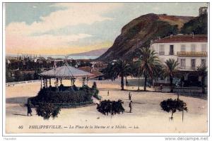 PHILIPPEVILLE - PLACE DE LA MARINE -  ( KIOSQUE)
