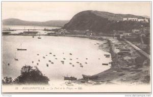 PHILIPPEVILLE - Le Port et la Plage